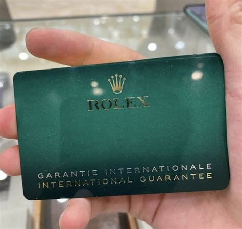 garanzia card rolex|rolex 5 year guarantee.